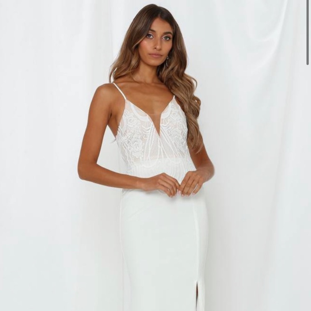 NWT White Hello Molly Dress